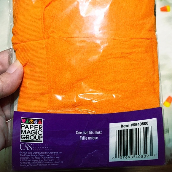 Halloween Stockings~ Costume Accents Neon Colors & Black : Happy Halloween - Picture 6 of 16